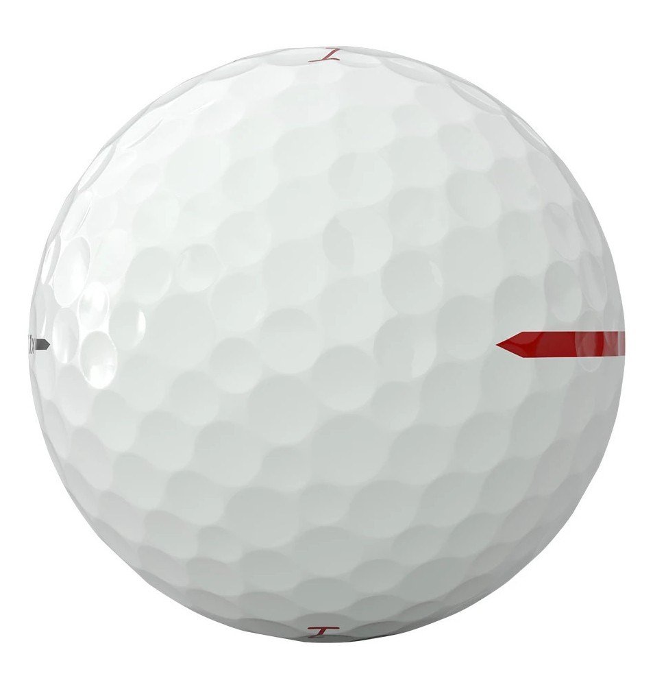 Titleist Pro V1x Left Dash Performance Alignment RED balles de golf