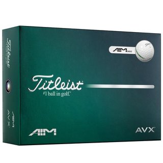 Titleist AVX AIM 360 balles de golf 2026 (12 balles)