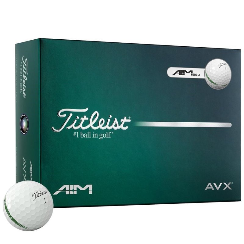 Titleist AVX AIM 360 balles de golf 2026 (12 balles)