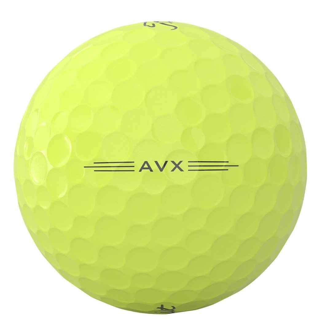Titleist AVX balles de golf 2026, jaunes