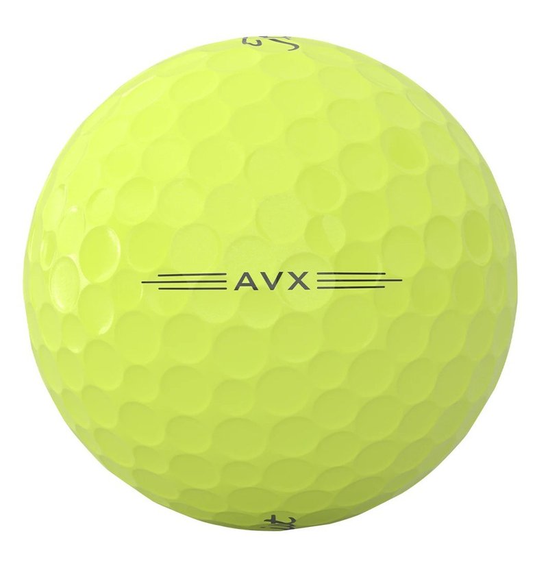 Titleist AVX balles de golf 2026, jaunes