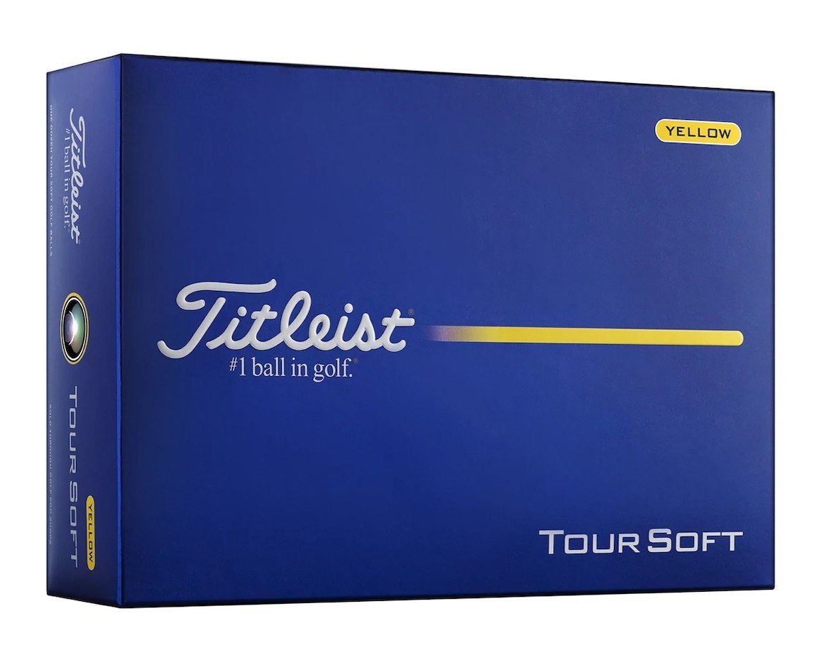 Titleist Tour Soft balles de golf 2026, jaunes