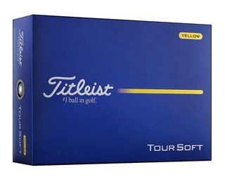 Titleist Tour Soft balles de golf 2026, jaunes
