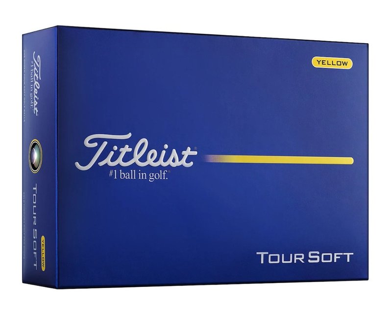 Titleist Tour Soft balles de golf 2026, jaunes