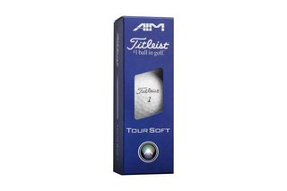 Titleist Tour Soft AIM Red balles de golf, rouges