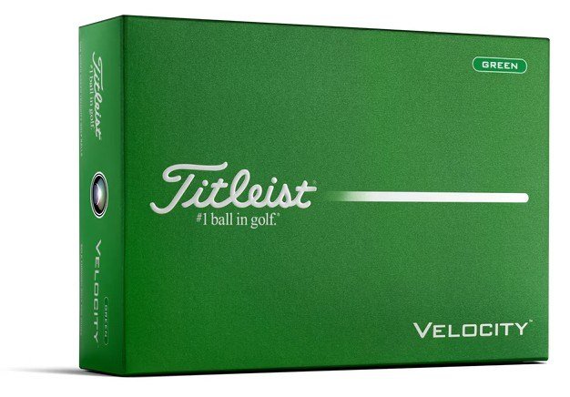 Titleist Velocity balles de golf 2026 (12 balles), vertes