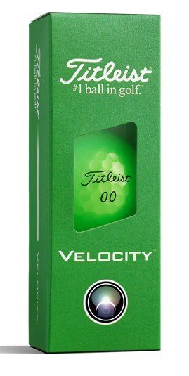 Titleist Velocity balles de golf 2026 (12 balles), vertes