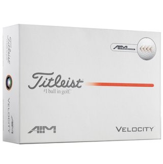 Titleist Velocity AIM Performance balles de golf 2026 (12 balles)