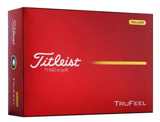 Titleist TruFeel balles de golf 2026, jaunes