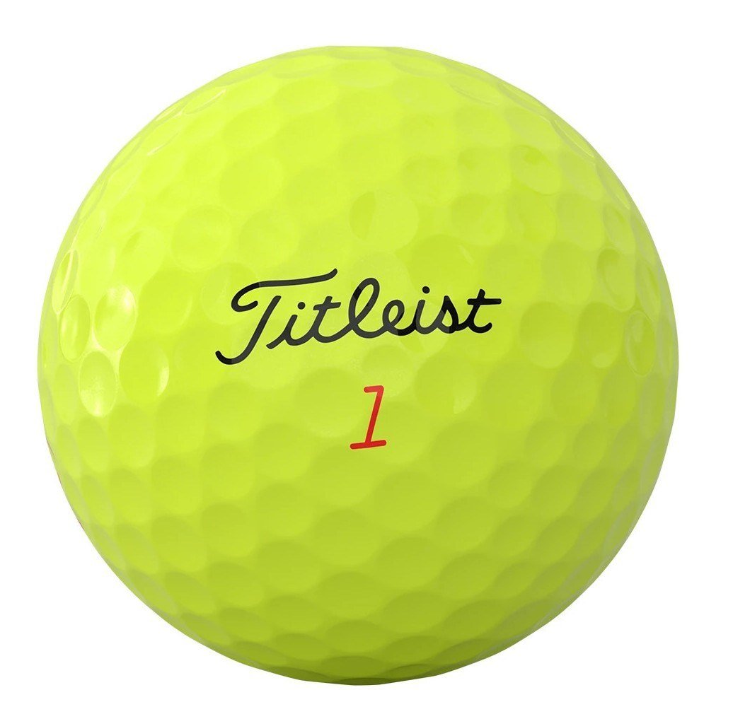 Titleist TruFeel balles de golf 2026, jaunes