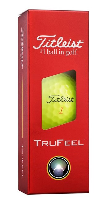 Titleist TruFeel balles de golf 2026, jaunes