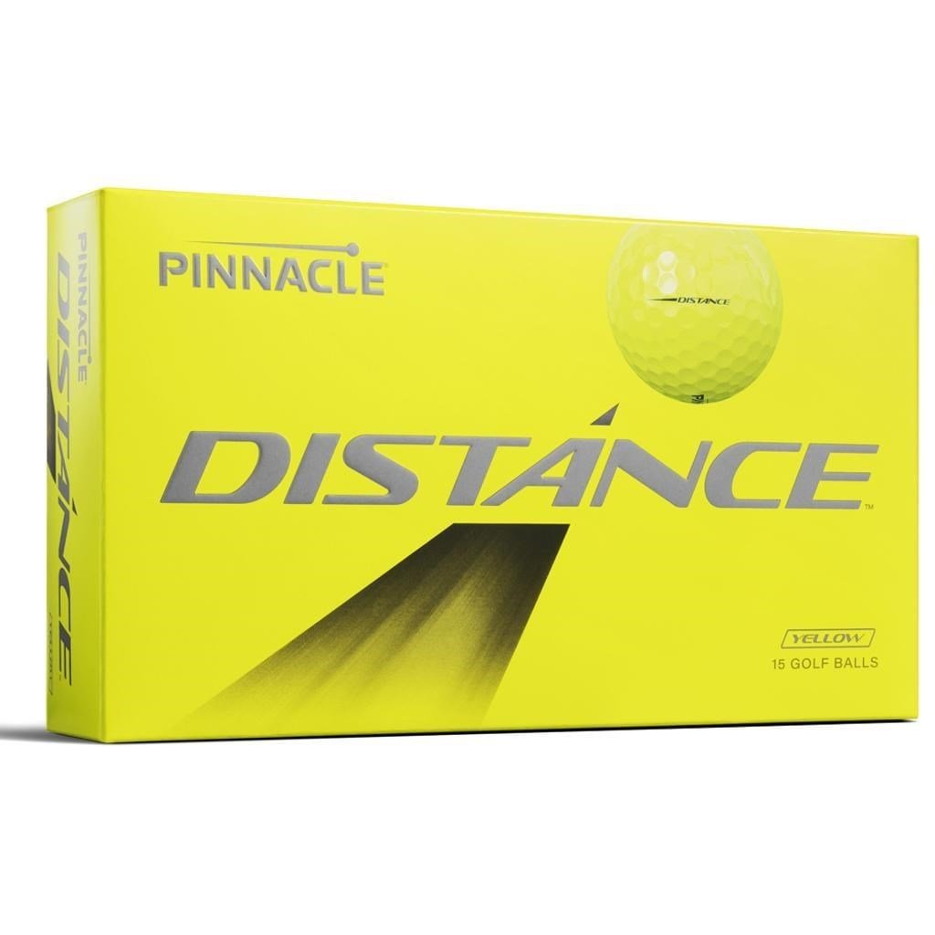 Pinnacle Distance balles de golf, jaunes