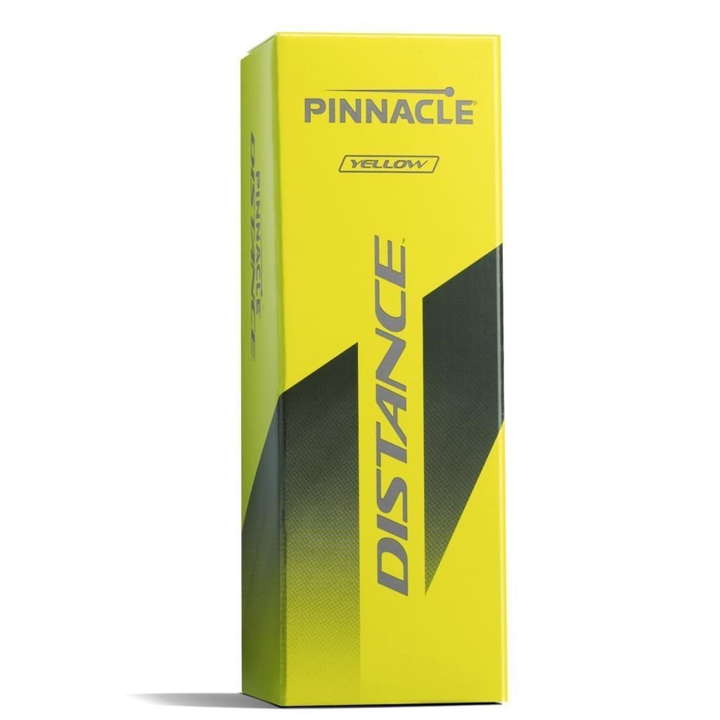 Pinnacle Distance balles de golf, jaunes