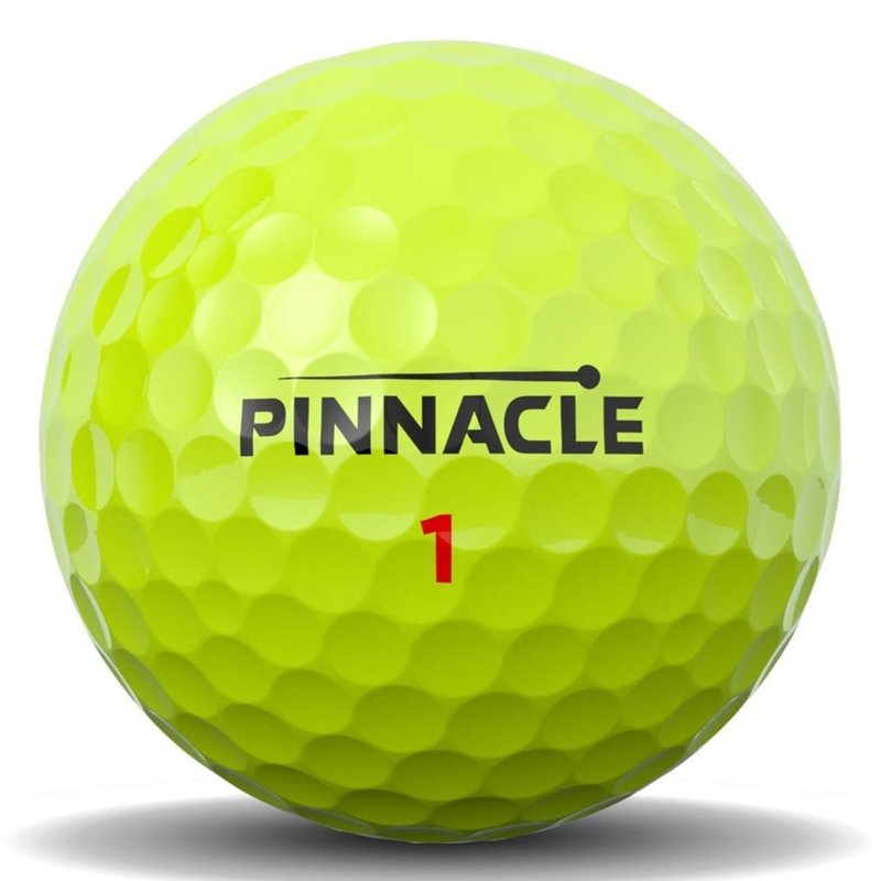 Pinnacle Distance balles de golf, jaunes