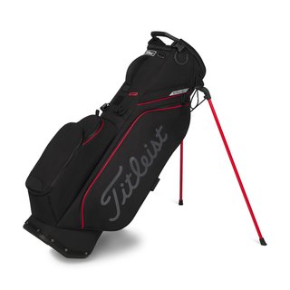 Titleist Players S4 StaDry stand bag, noir/rouge/graphite