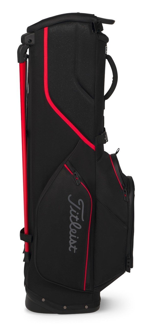 Titleist Players S4 StaDry stand bag, noir/rouge/graphite