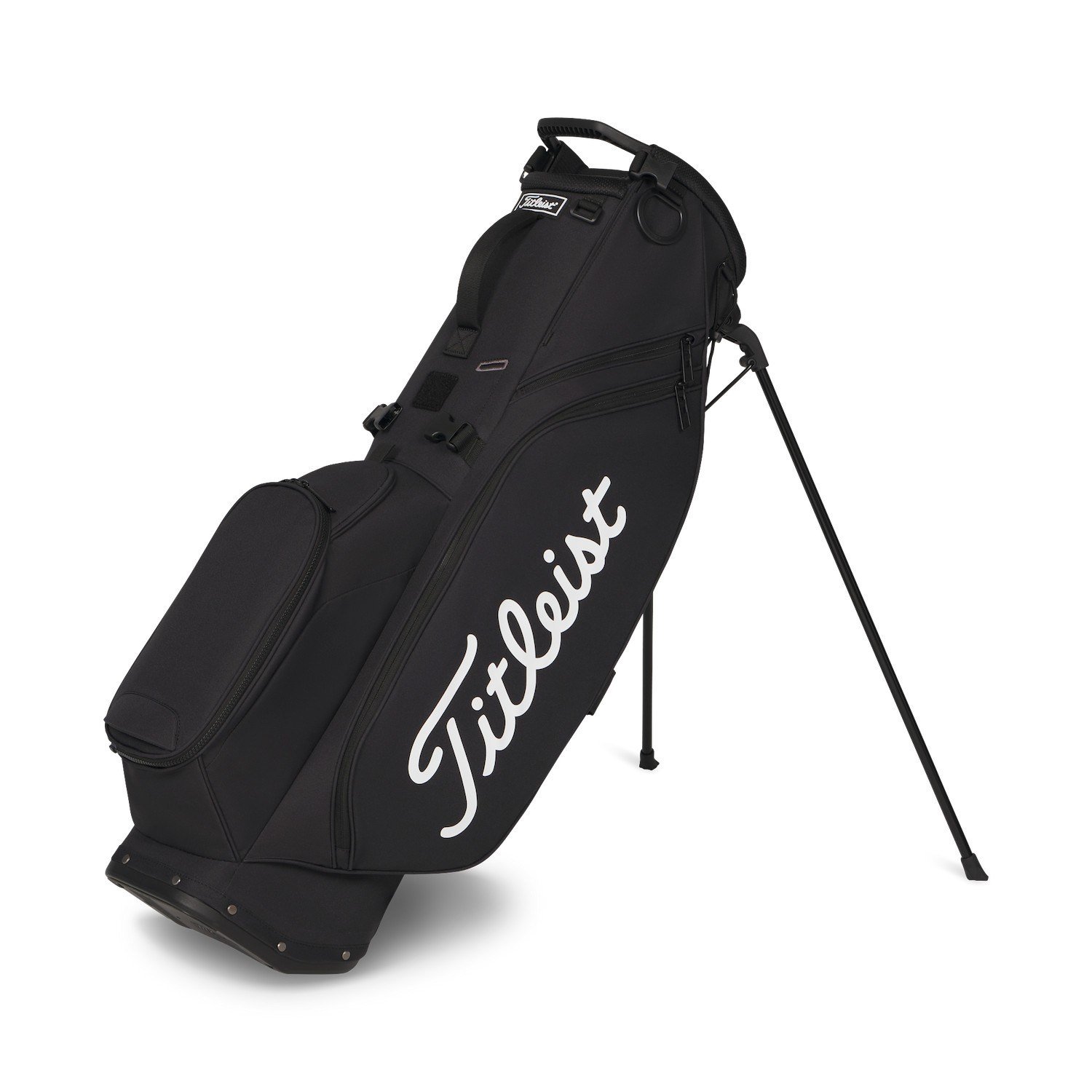 Titleist Players S4 stand bag, noir/noir/blanc