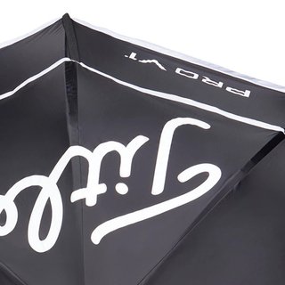 Titleist Tour Double Canopy parapluie, noir/blanc