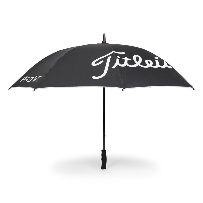Titleist Tour Lightweight UV parapluie, noir/blanc