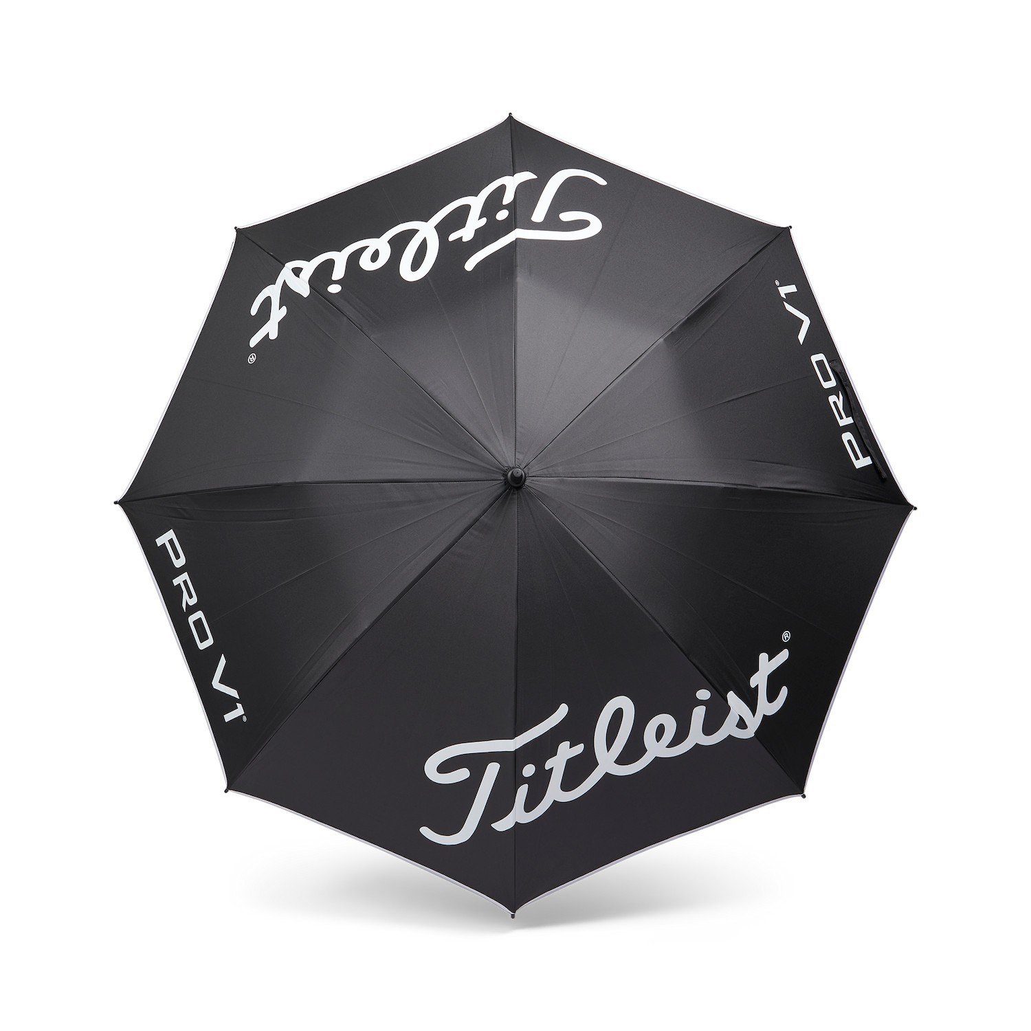 Titleist Tour Lightweight UV parapluie, noir/blanc