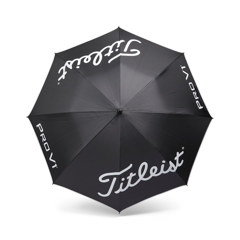 Titleist Tour Lightweight UV parapluie, noir/blanc