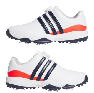 Adidas Tour360 24 Boa chaussures de golf junior, blanches