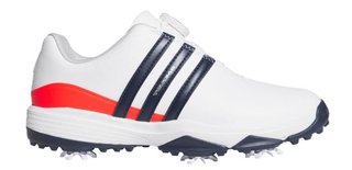 Adidas Tour360 24 Boa chaussures de golf junior, blanches