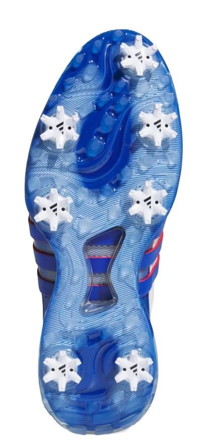 Adidas Tour360 24 chaussures de golf homme, blanc/bleu
