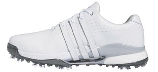Adidas Tour360 24 Wide chaussures de golf homme, blanc/argent