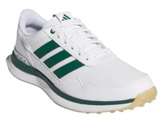 Adidas S2G 26 Leather Spikeless chaussures de golf homme, blanches