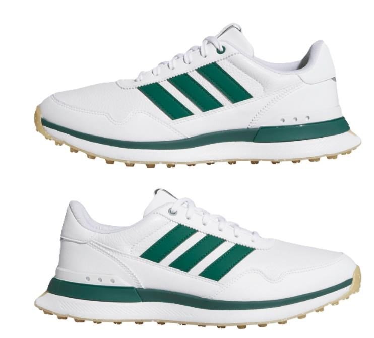 Adidas S2G 26 Leather Spikeless chaussures de golf homme, blanches