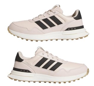 Adidas S2G 26 Leather Spikeless chaussures de golf femme, roses