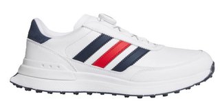 Adidas S2G 26 Boa chaussures de golf homme, blanc/bleu