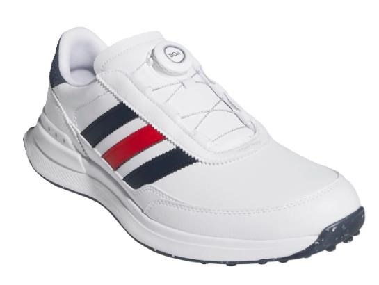 Adidas S2G 26 Boa chaussures de golf homme, blanc/bleu