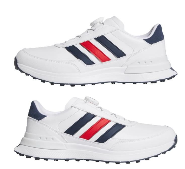 Adidas S2G 26 Boa chaussures de golf homme, blanc/bleu