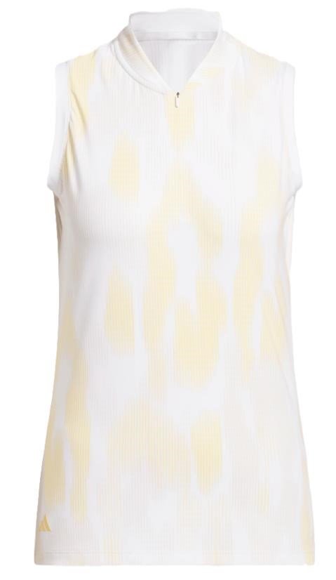 Adidas Ultimate365 Tour Printed Sleeveless polo femme, seicta