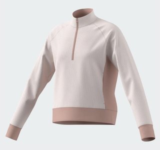 Adidas Textured Layer junior sweat-shirt, blush pink