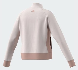 Adidas Textured Layer junior sweat-shirt, blush pink