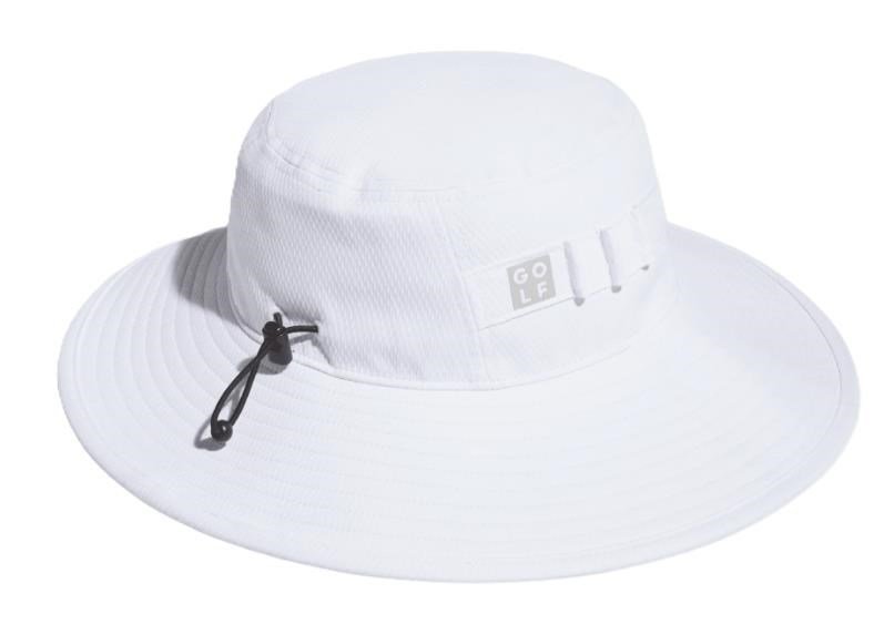 Adidas Wide Brim Crst chapeau unisexe, blanc