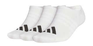 Adidas No Show chaussettes homme (3 paires), blanc