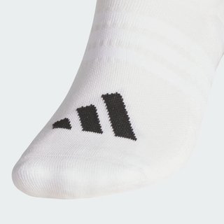 Adidas Performance No Show chaussettes homme (3 paires), blanc/gris/noir