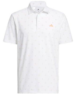 Adidas Ultimate365 Essence Print polo homme, blanc