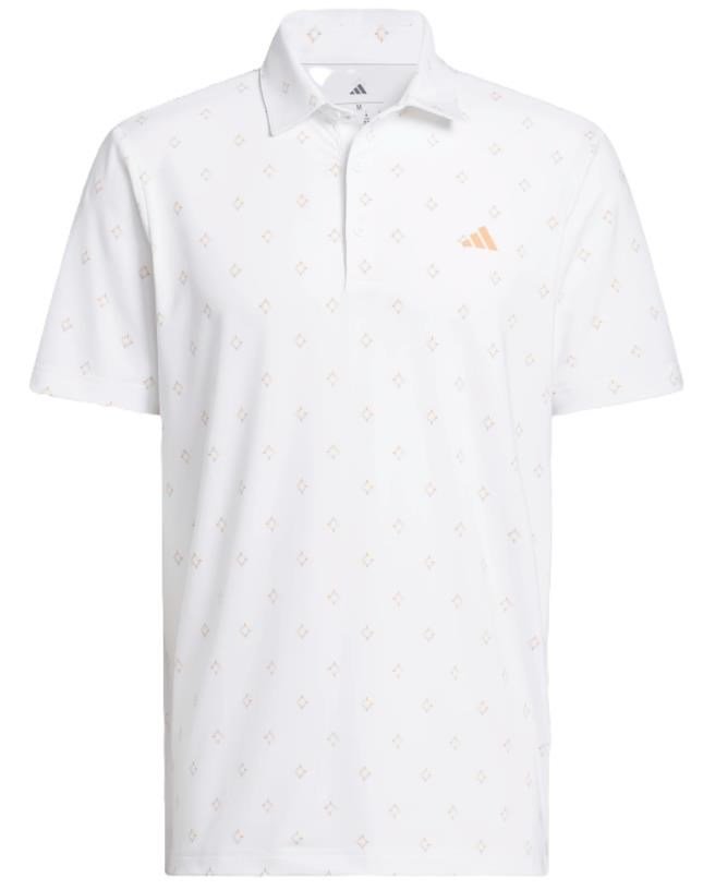 Adidas Ultimate365 Essence Print polo homme, blanc