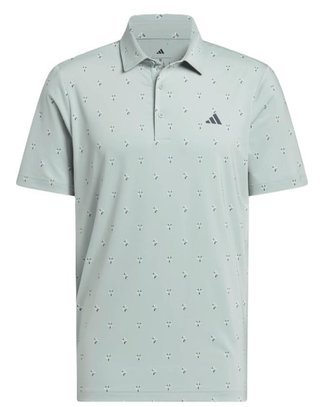 Adidas Ultimate365 Essence Print polo homme, wonder sage