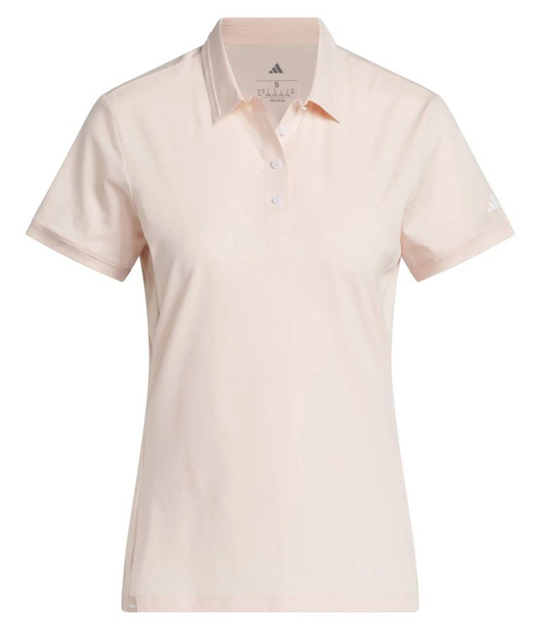 Adidas Ultimate365 Tour Twistknit polo femme, blush pink