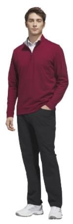 Adidas Ultimate365 Classic Quarter-Zip sweat homme, bordeaux