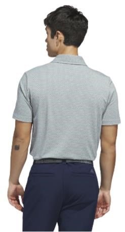 Adidas Ultimate365+ Go-To Print polo homme, wosa/navy