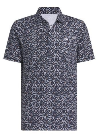 Adidas Ultimate+ Print polo homme, navy/white