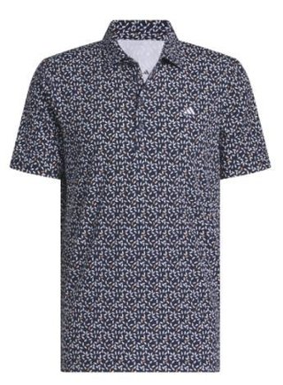 Adidas Ultimate+ Print polo homme, navy/white