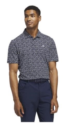 Adidas Ultimate+ Print polo homme, navy/white